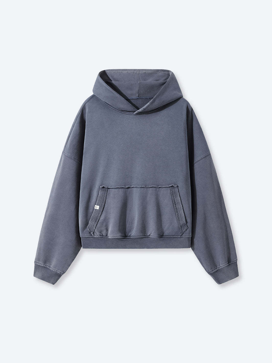 IN PROGRESS REVERSIBLE HOODIE - BLUE LAVENDER-Fineriform