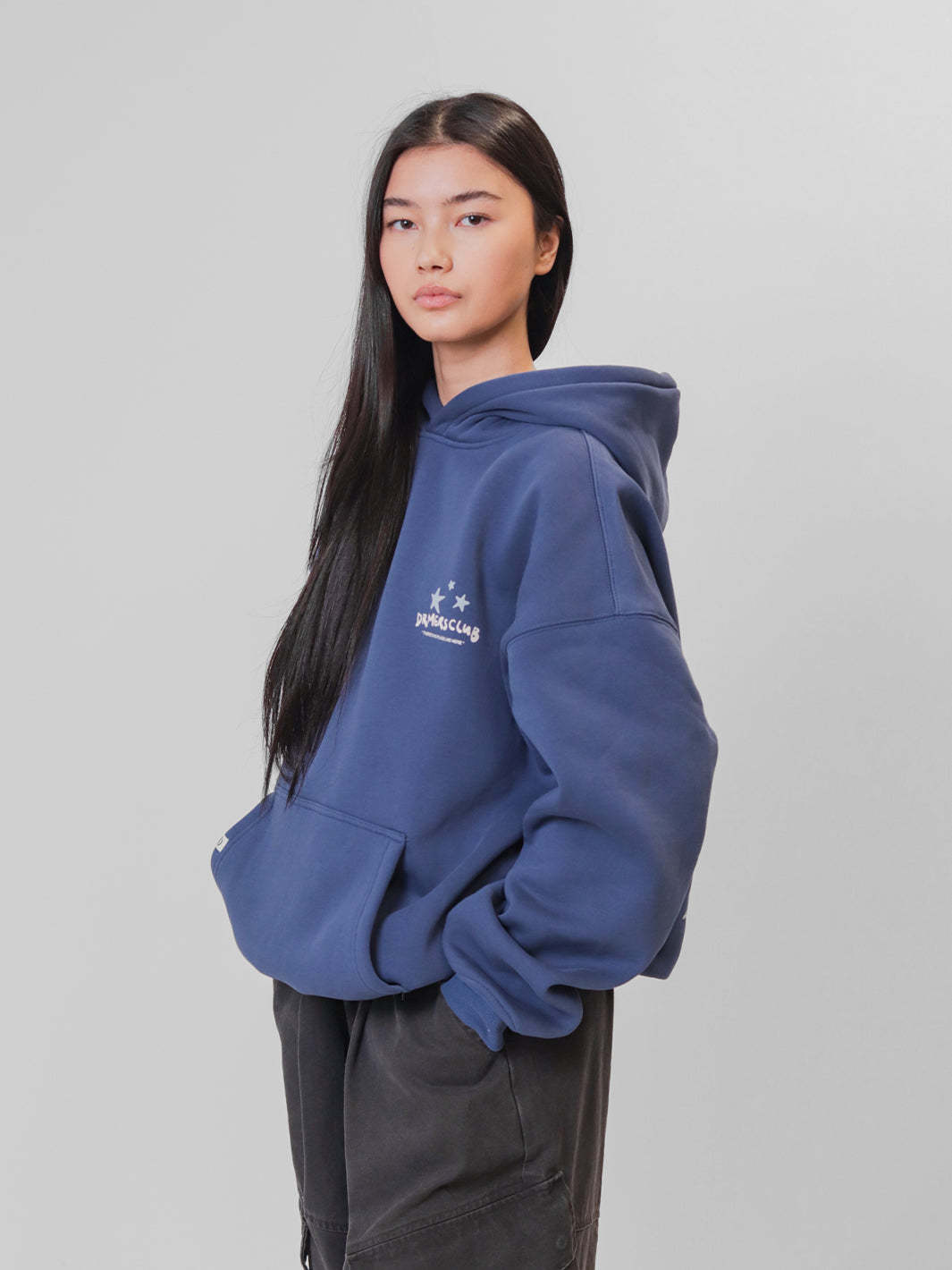 NO PLACE LIKE HERE HOODIE - NAVY BLUE-Fineriform