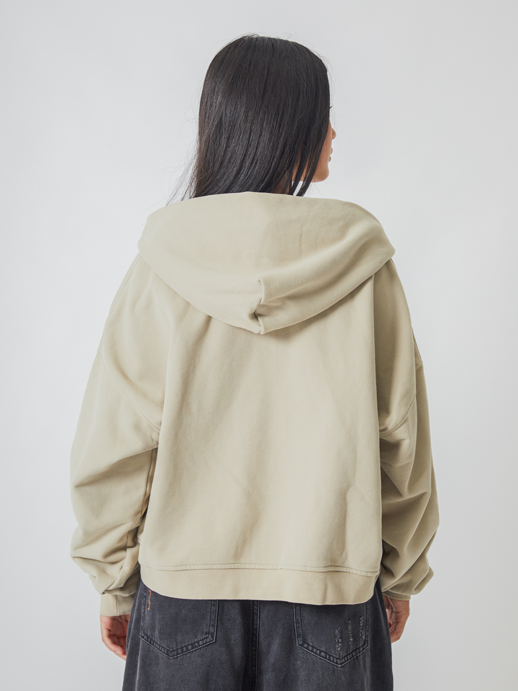 SMILEY BOXY DOUBLE ZIP - TAN-Fineriform