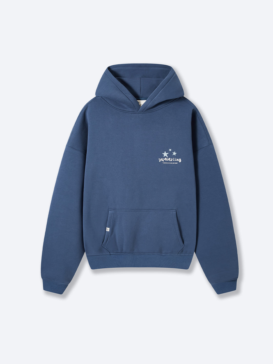 NO PLACE LIKE HERE HOODIE - NAVY BLUE-Fineriform