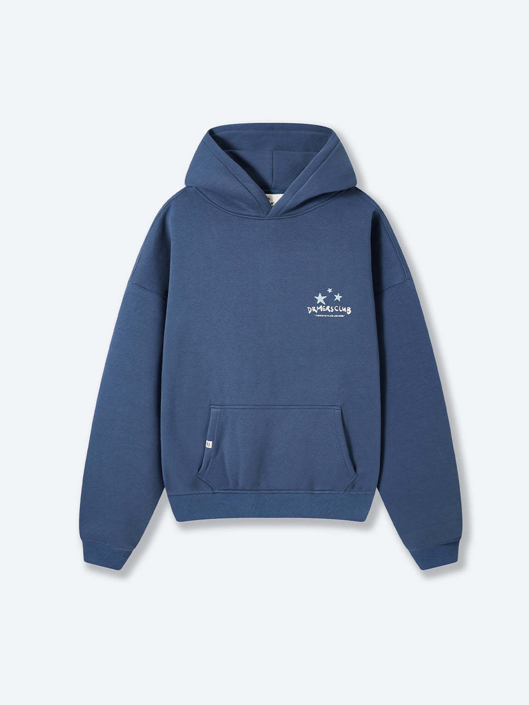 NO PLACE LIKE HERE HOODIE - NAVY BLUE-Fineriform