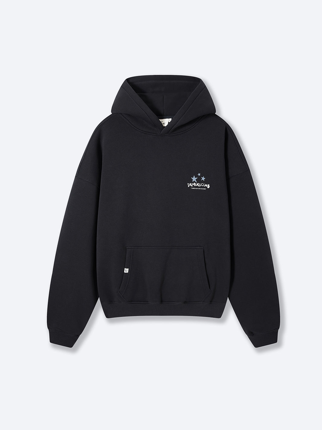 NO PLACE LIKE HERE HOODIE - FADED BLACK-Fineriform