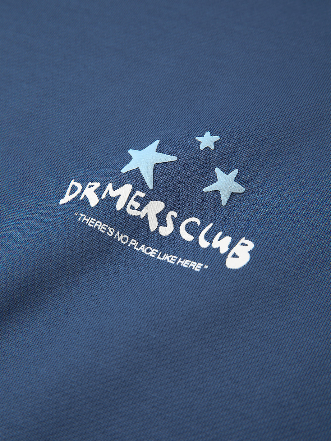 NO PLACE LIKE HERE HOODIE - NAVY BLUE-Fineriform