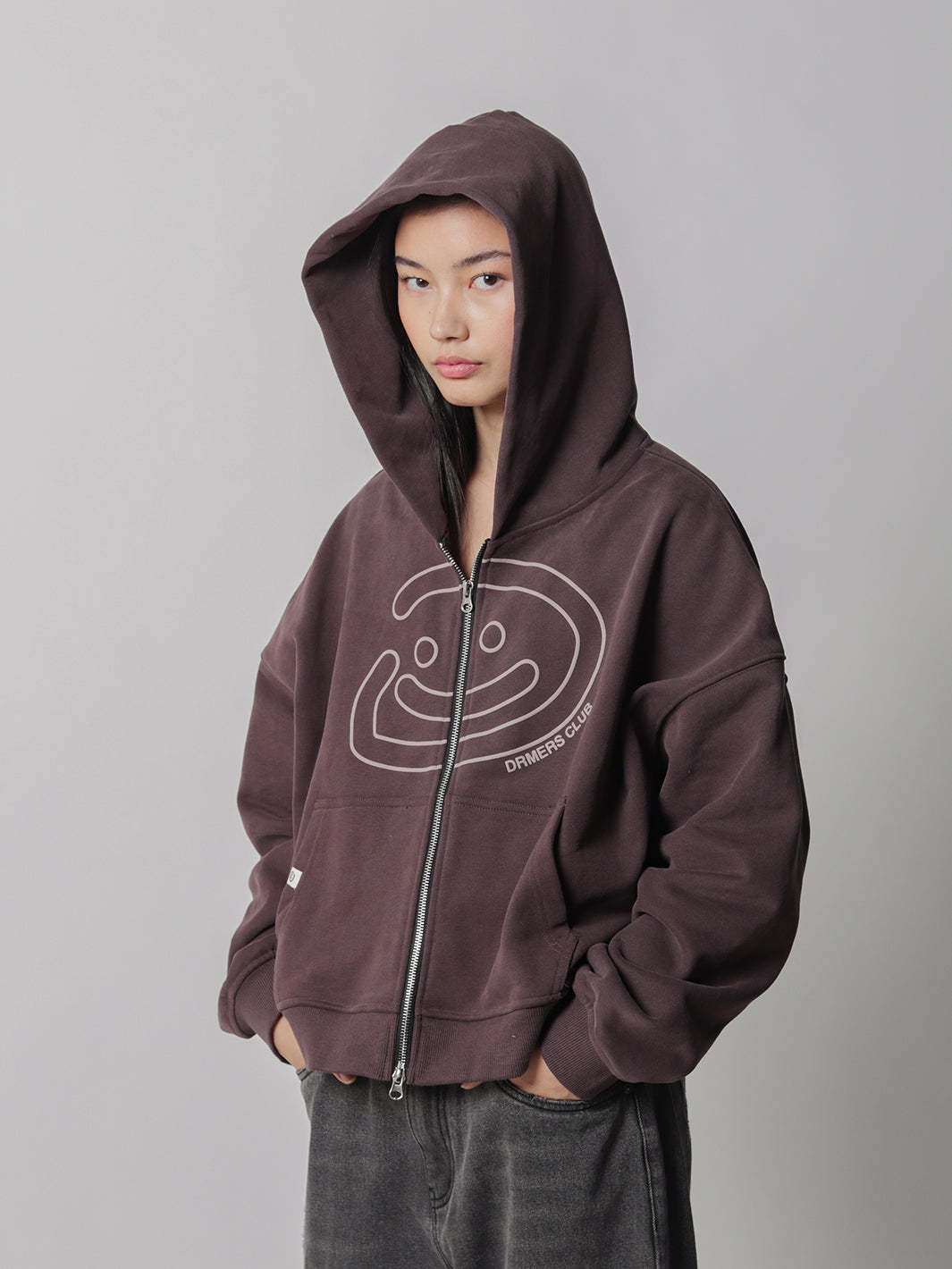 SMILEY BOXY DOUBLE ZIP - ACAI-Fineriform