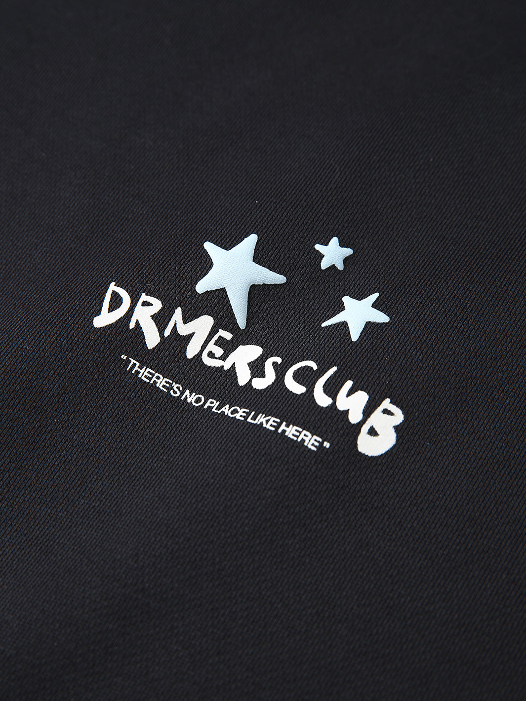 NO PLACE LIKE HERE HOODIE - FADED BLACK-Fineriform