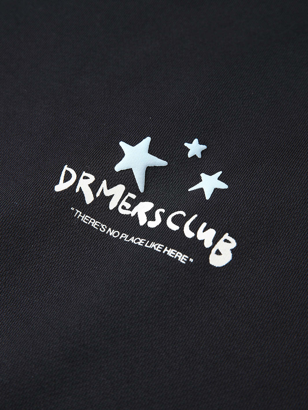 NO PLACE LIKE HERE HOODIE - FADED BLACK-Fineriform