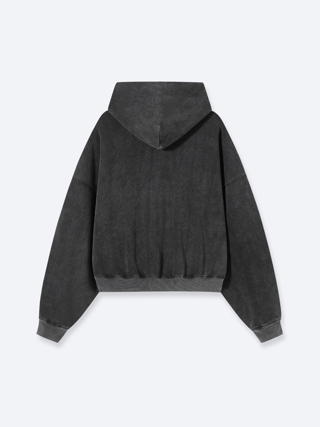 FALLING LETTERS ZIP UP - BLACK-Fineriform