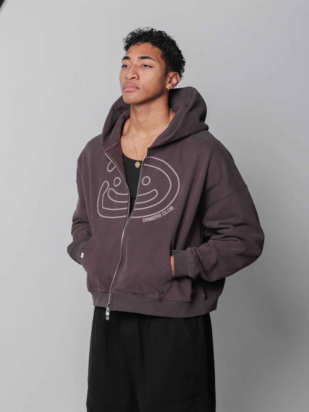 SMILEY BOXY DOUBLE ZIP - ACAI-Fineriform