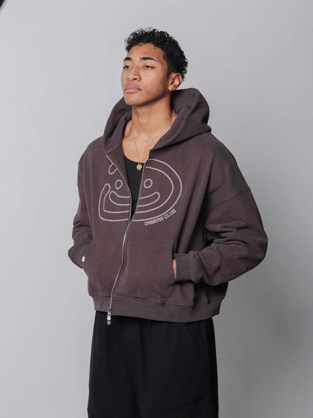 SMILEY BOXY DOUBLE ZIP - ACAI-Fineriform