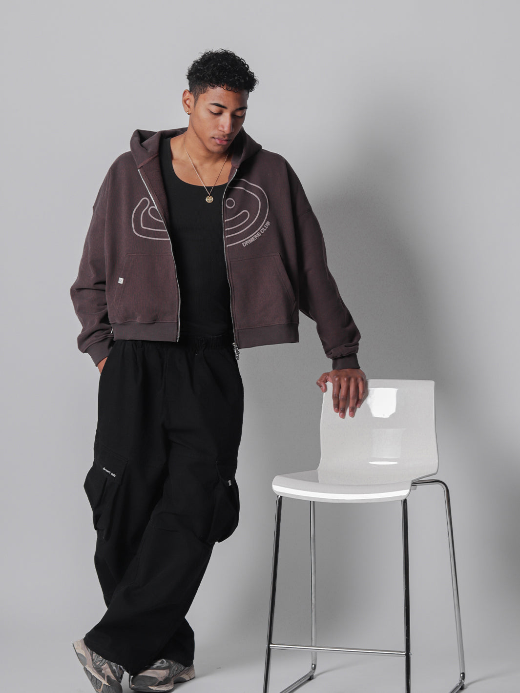 SMILEY BOXY DOUBLE ZIP - ACAI-Fineriform