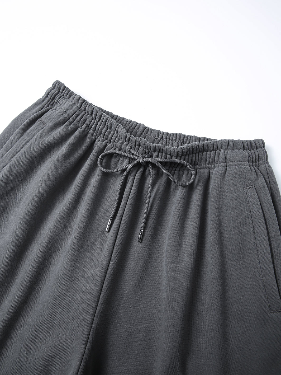 BAGGY CARGO SWEATPANTS - CHARCOAL-Fineriform