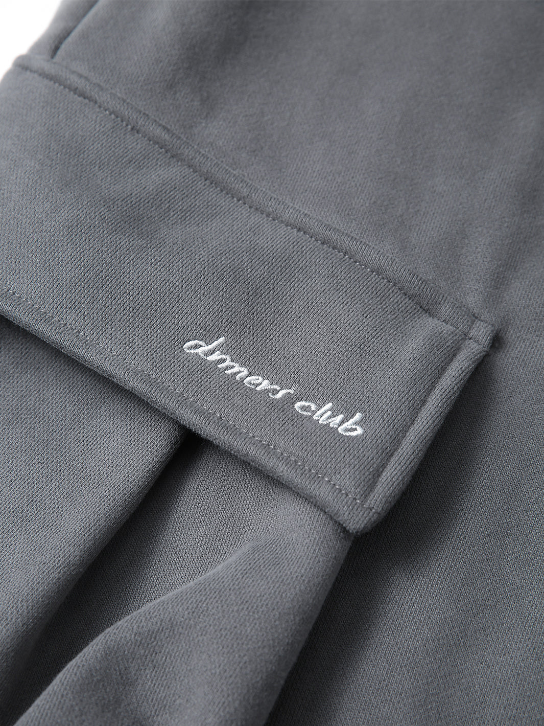 BAGGY CARGO SWEATPANTS - CHARCOAL-Fineriform