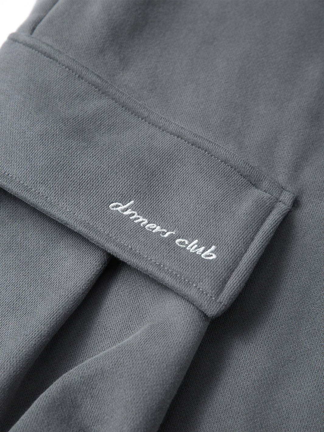 BAGGY CARGO SWEATPANTS - CHARCOAL-Fineriform