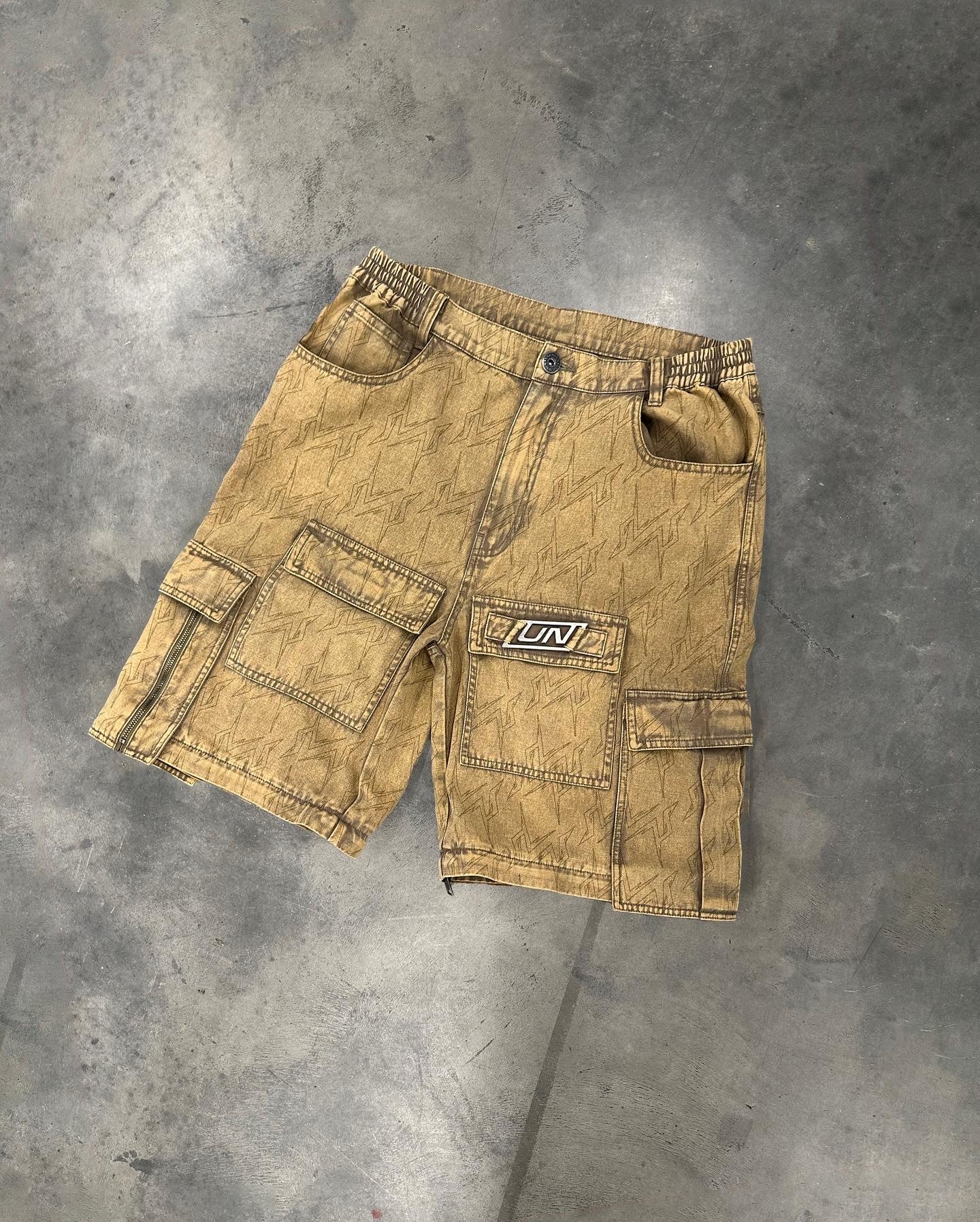 HEAVY ZIP CARGO PANTS-Fineriform