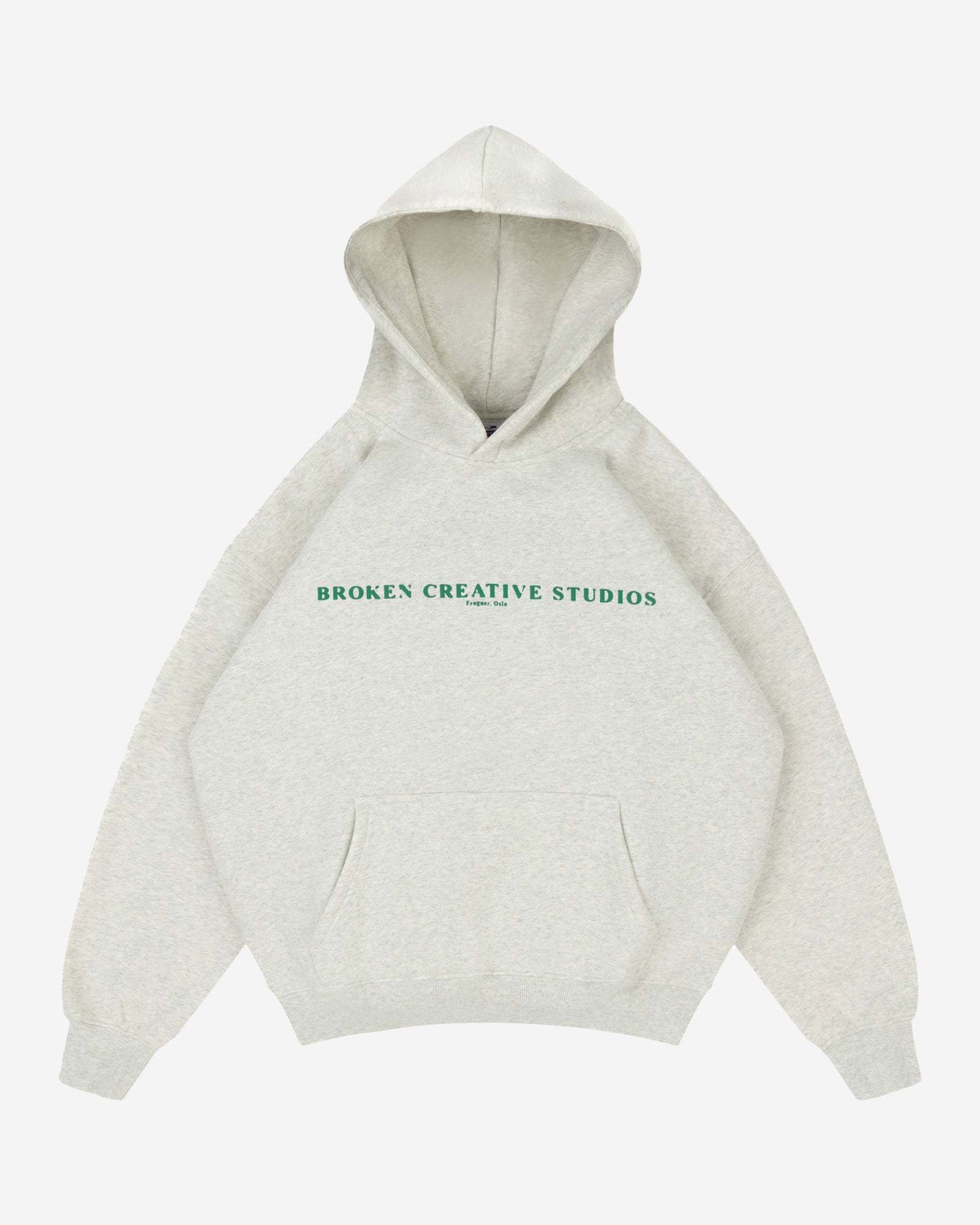 BCS Grey & Green Hoodie-Fineriform