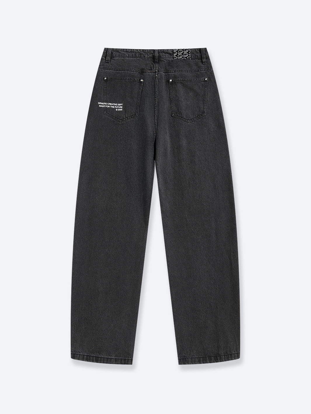 CREATIVE DEPT JEANS - BLACK-Fineriform