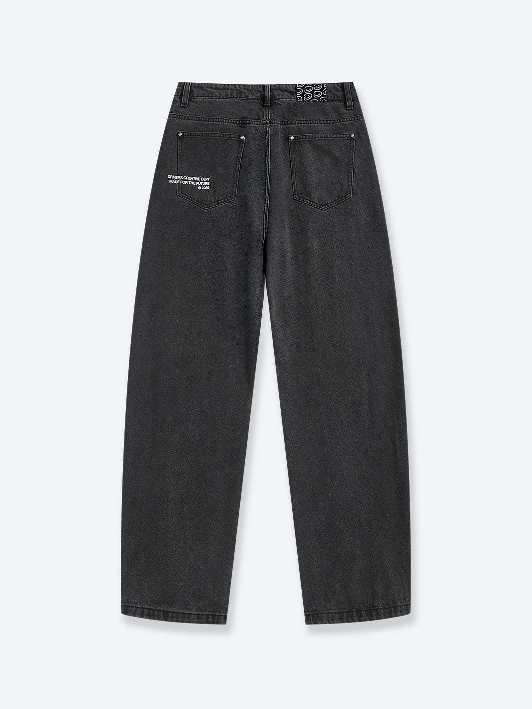CREATIVE DEPT JEANS - BLACK-Fineriform