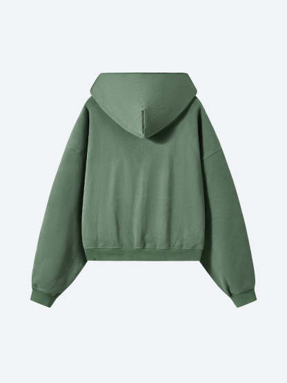 SMILEY BOXY DOUBLE ZIP - MATCHA-Fineriform