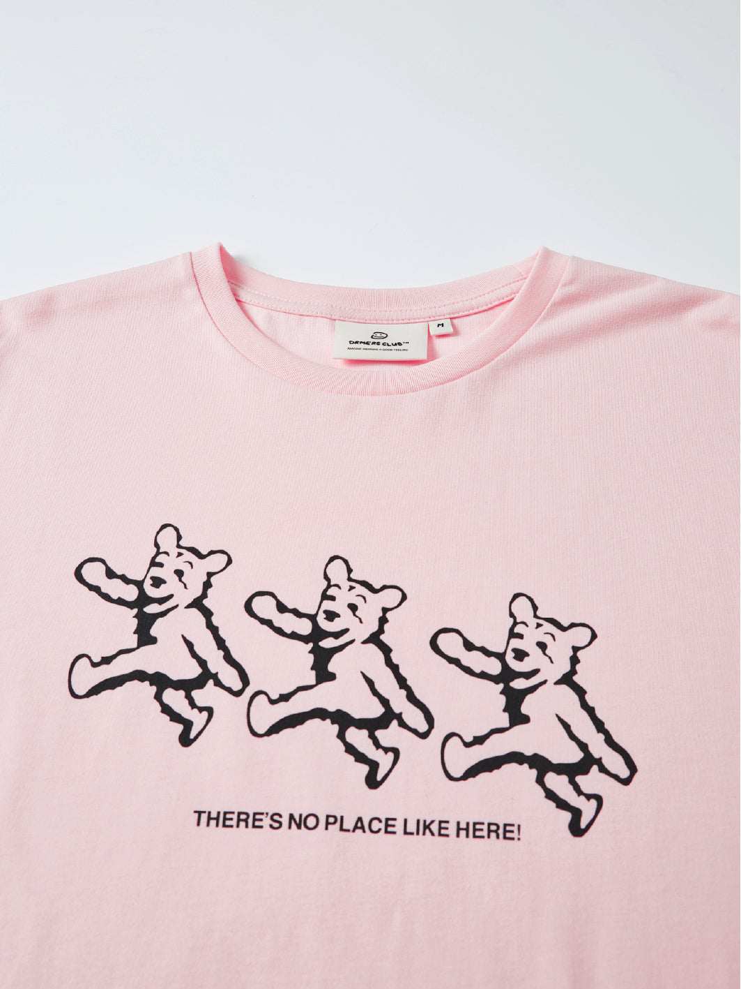 BEAR TEE - LIGHT PINK-Fineriform