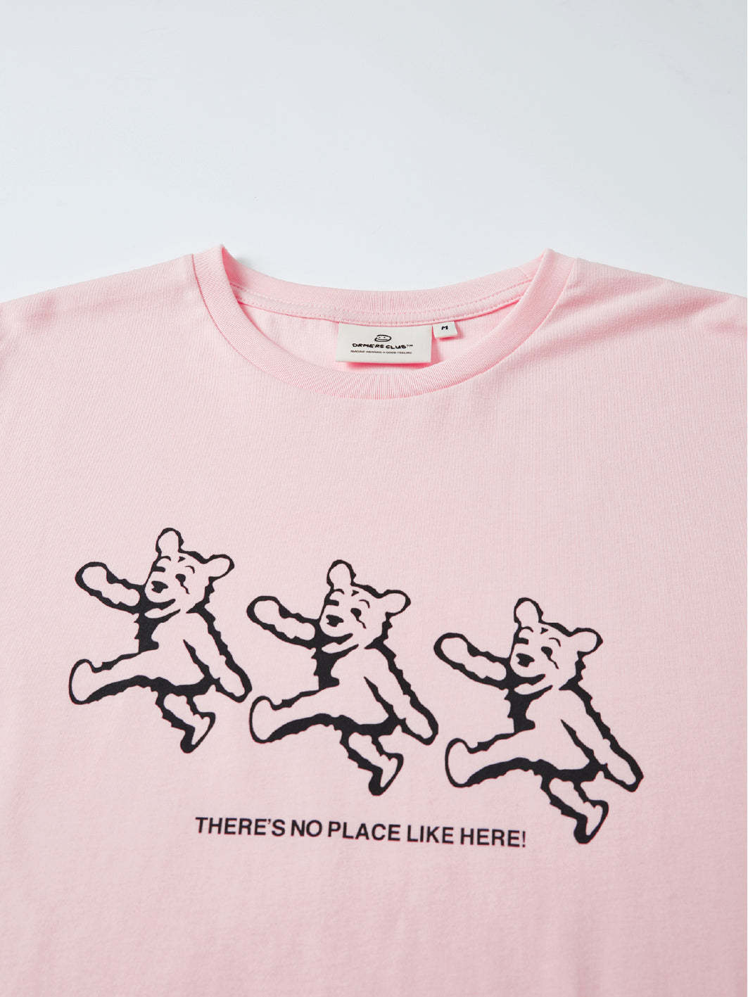 BEAR TEE - LIGHT PINK-Fineriform