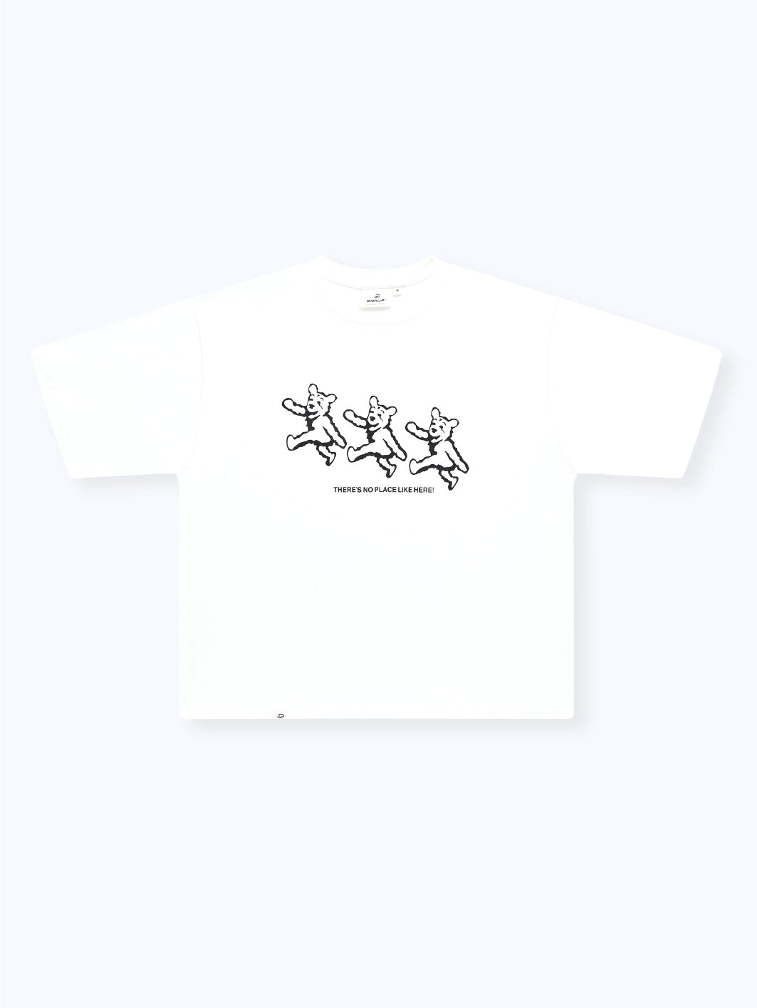 BEAR TEE - WHITE-Fineriform