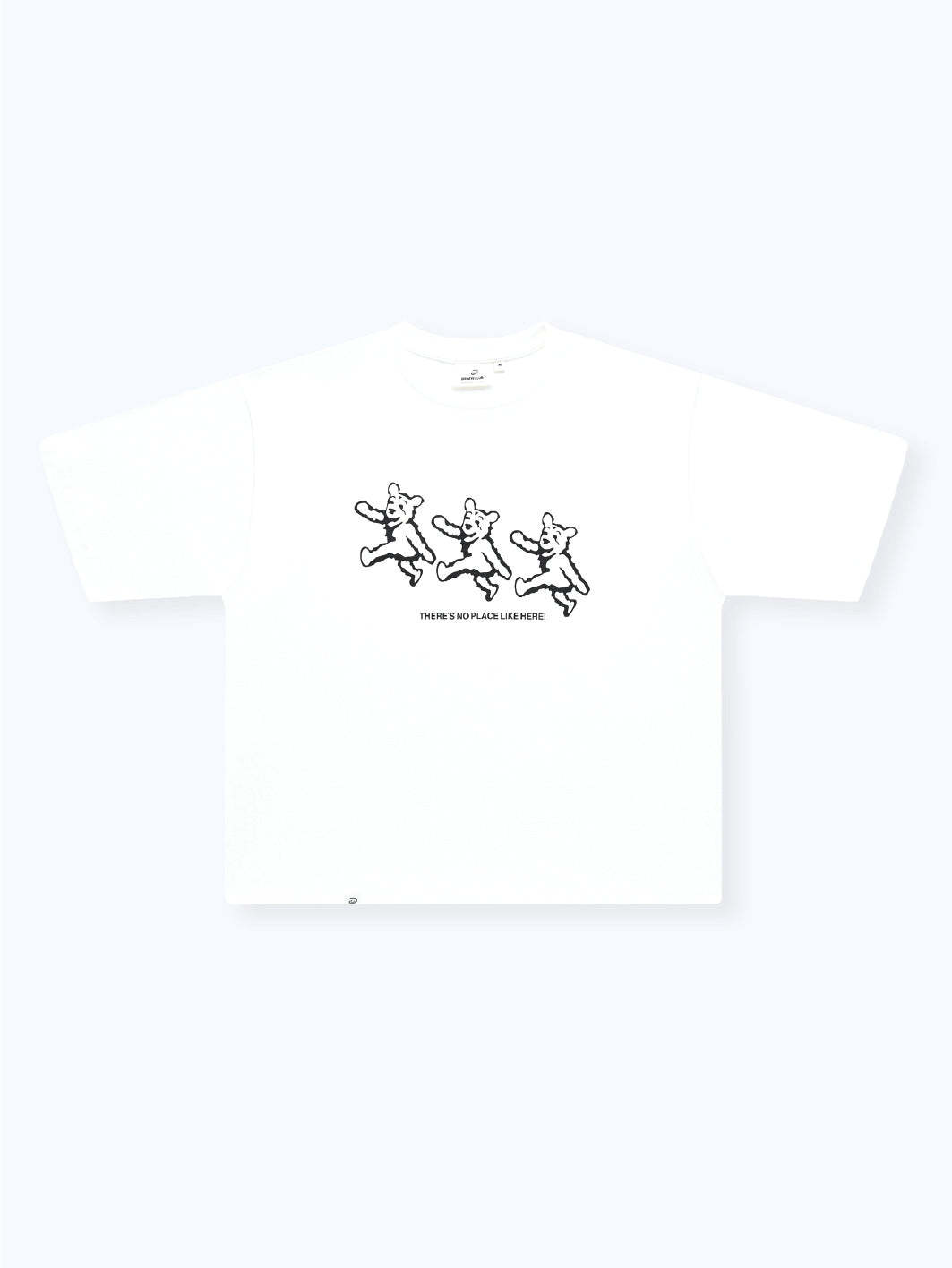 BEAR TEE - WHITE-Fineriform