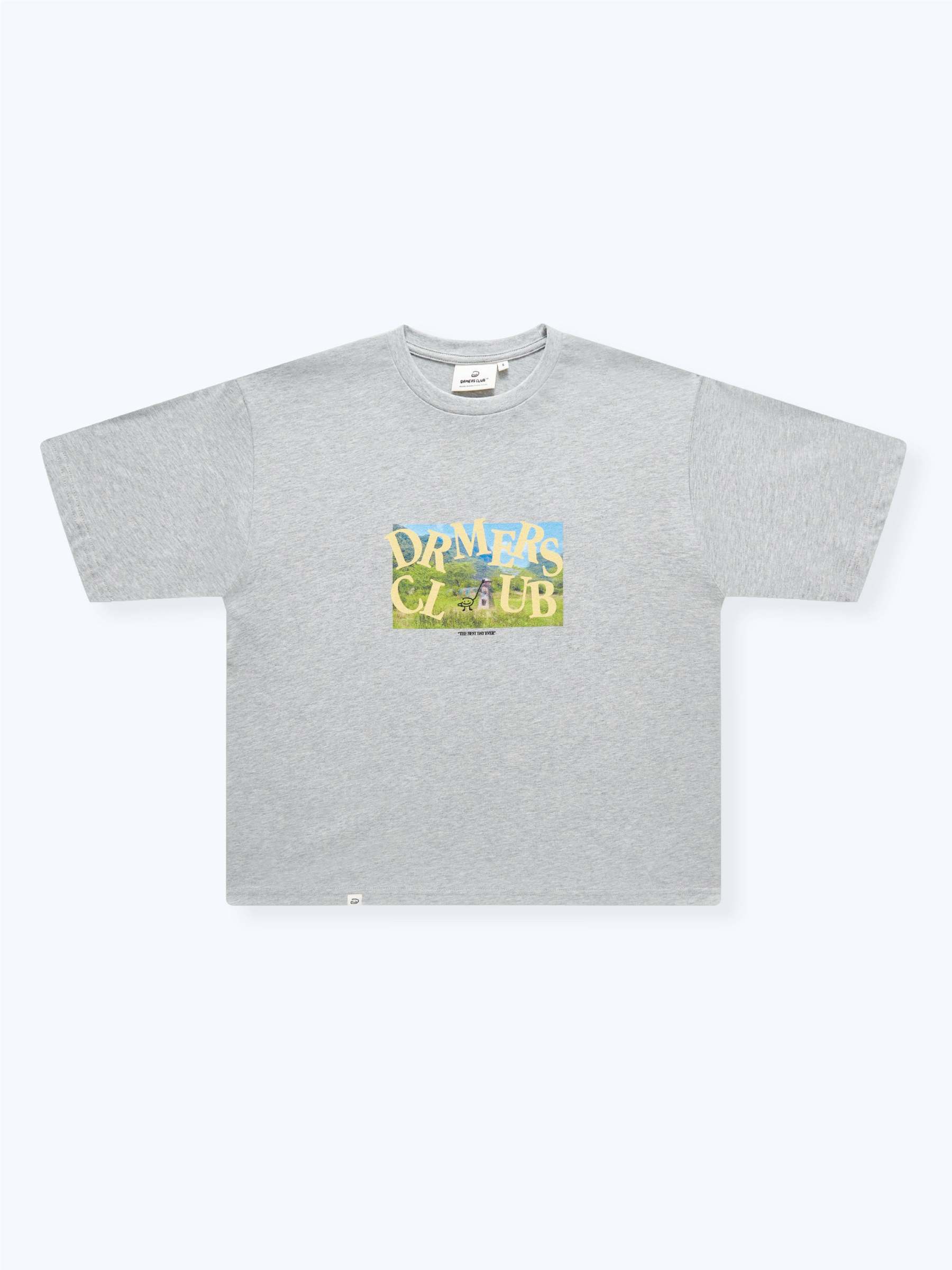 BEST DAY EVER TEE - HEATHER GREY-Fineriform