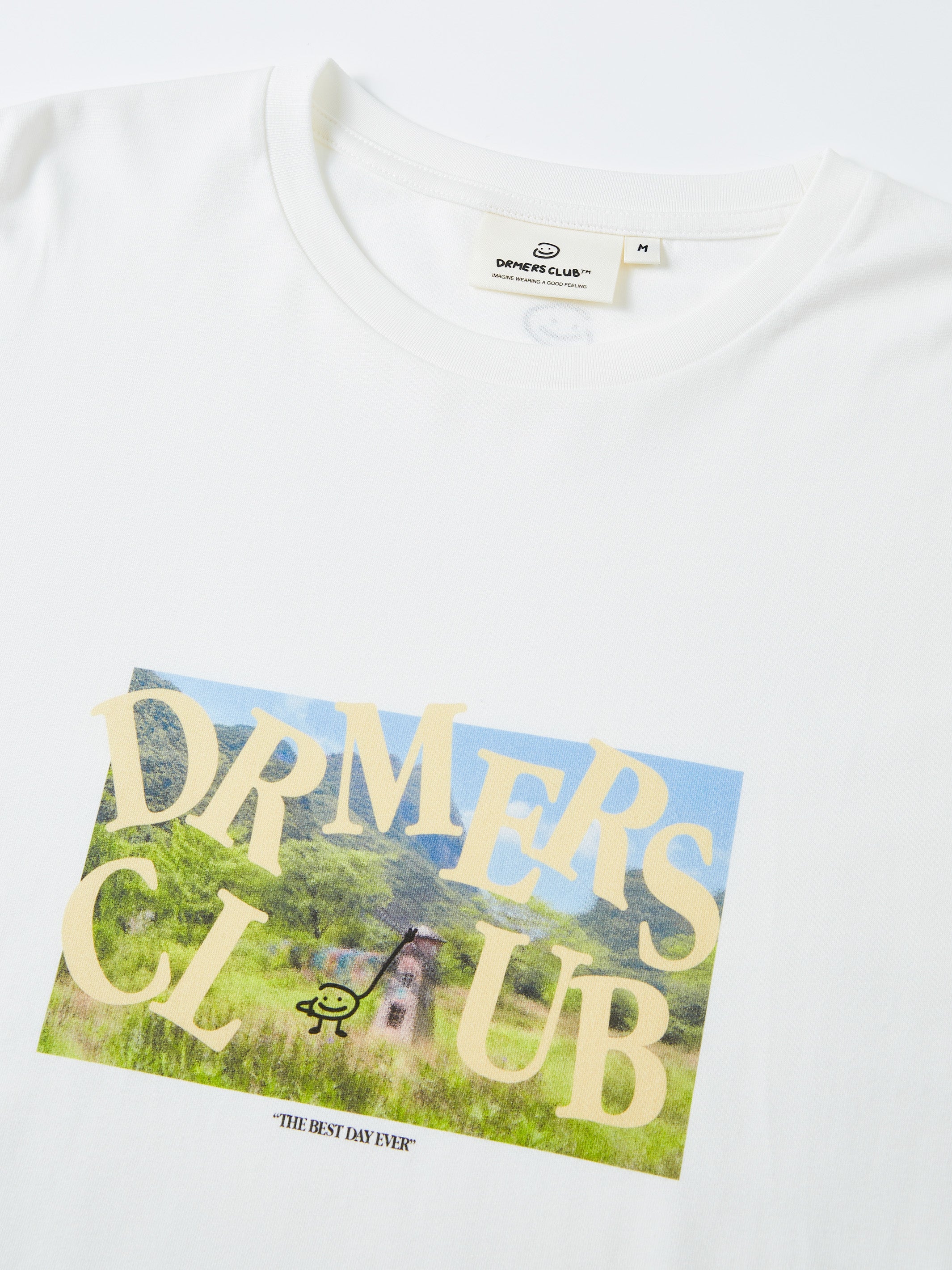 BEST DAY EVER TEE - WHITE-Fineriform