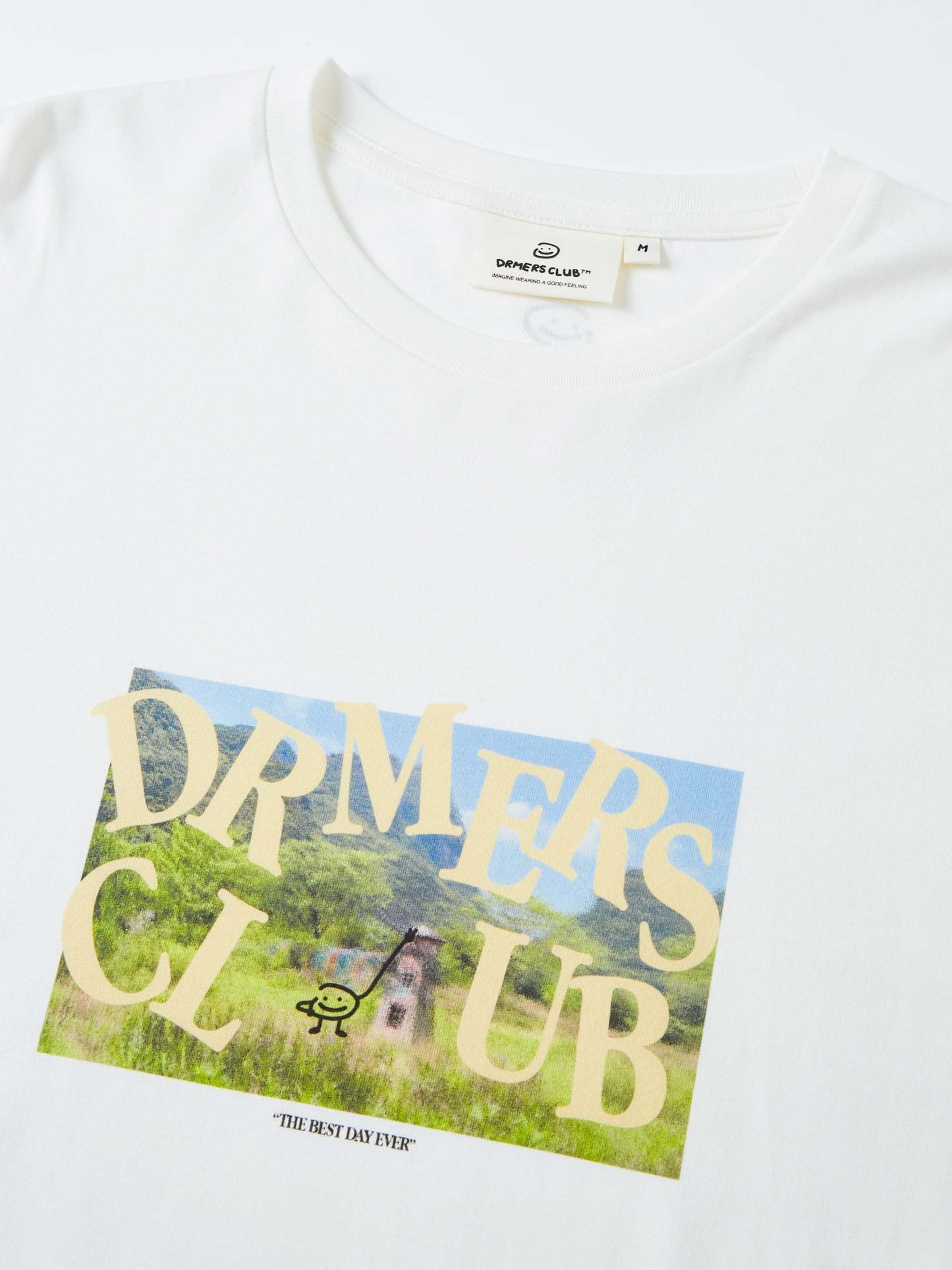 BEST DAY EVER TEE - WHITE-Fineriform