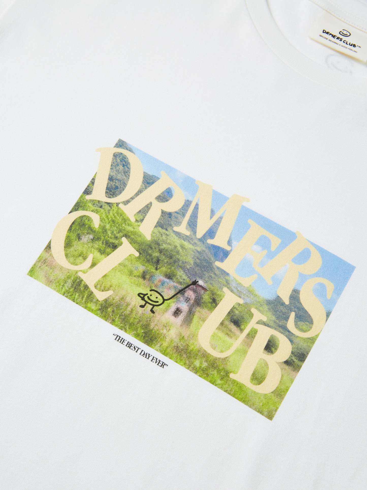 BEST DAY EVER TEE - WHITE-Fineriform