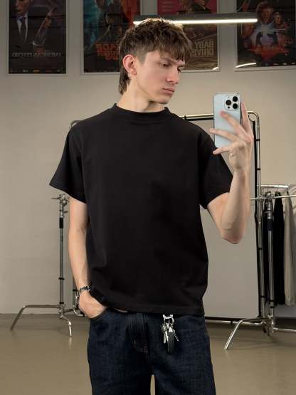 90s TEE - BLACK-Fineriform