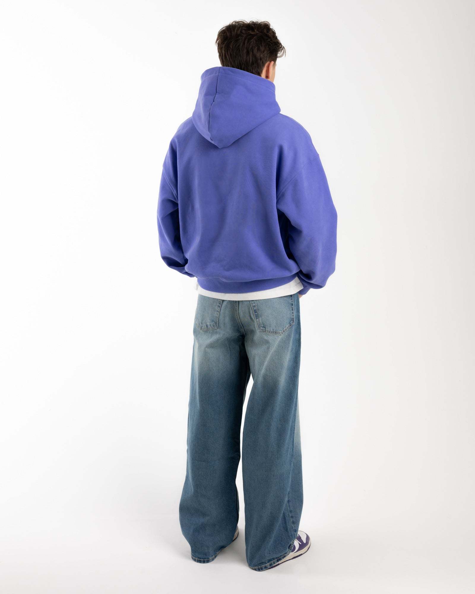 MATTE PURPLE HOODIE-Fineriform