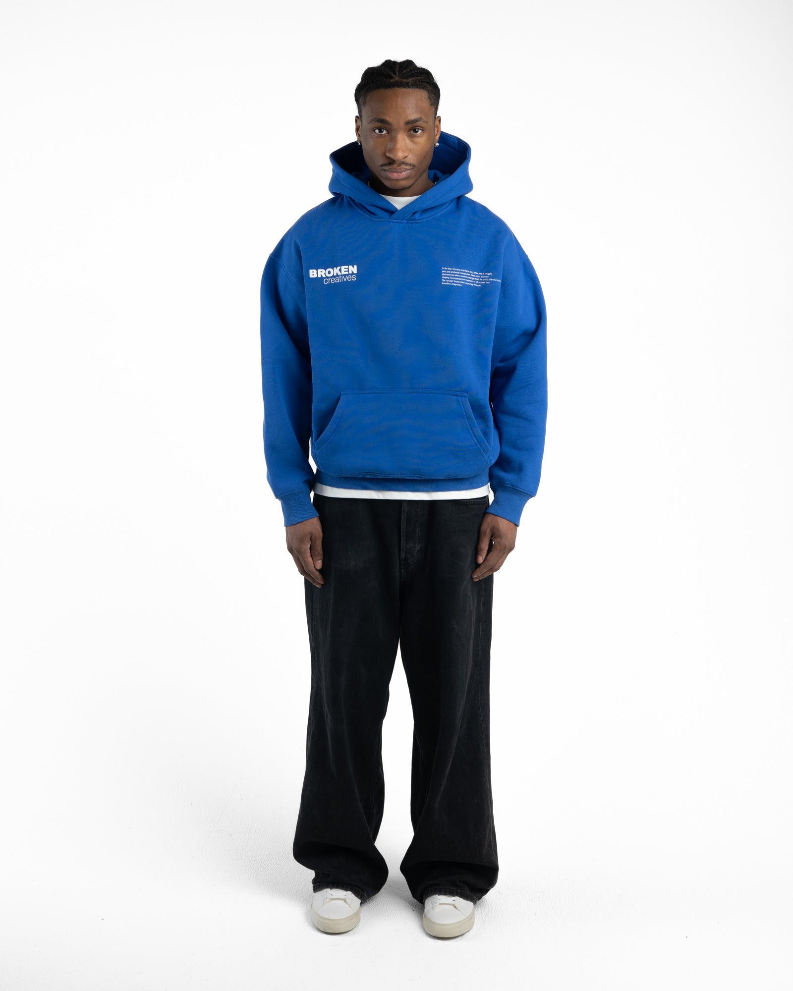 Signature blue Hoodie-Fineriform