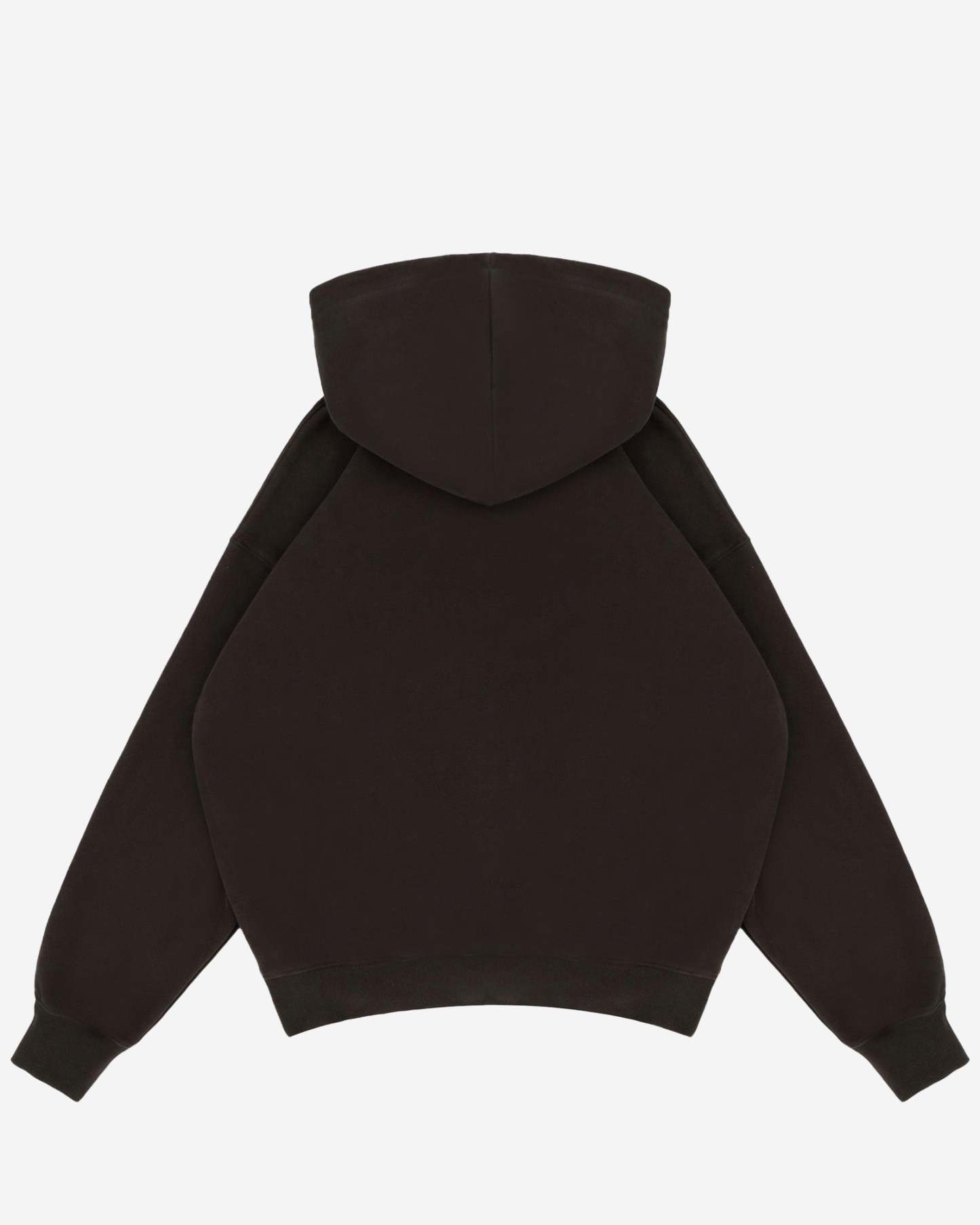 MATTE BROWN HOODIE-Fineriform
