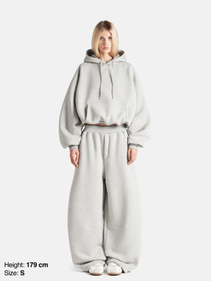 BUBBLE HOODIE - GRAY-Fineriform