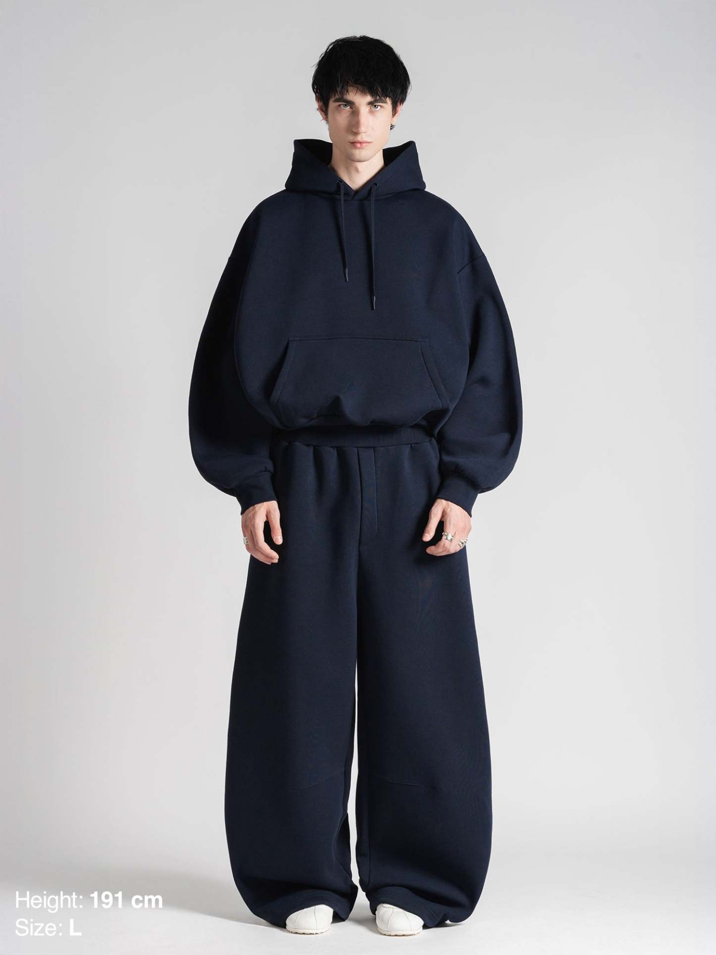 BUBBLE HOODIE - NIGHT-Fineriform