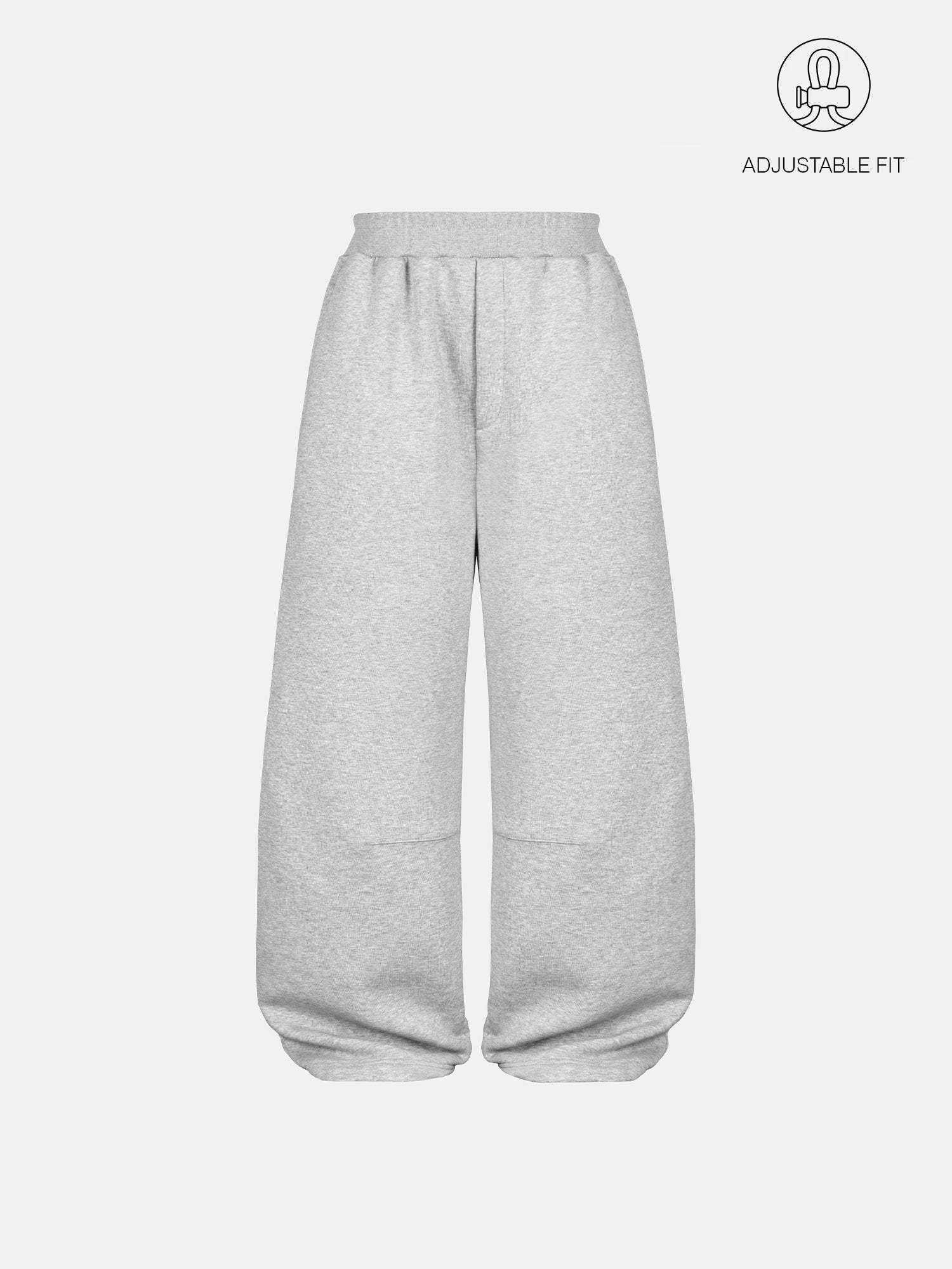 BUBBLE SWEATPANTS - GRAY-Fineriform