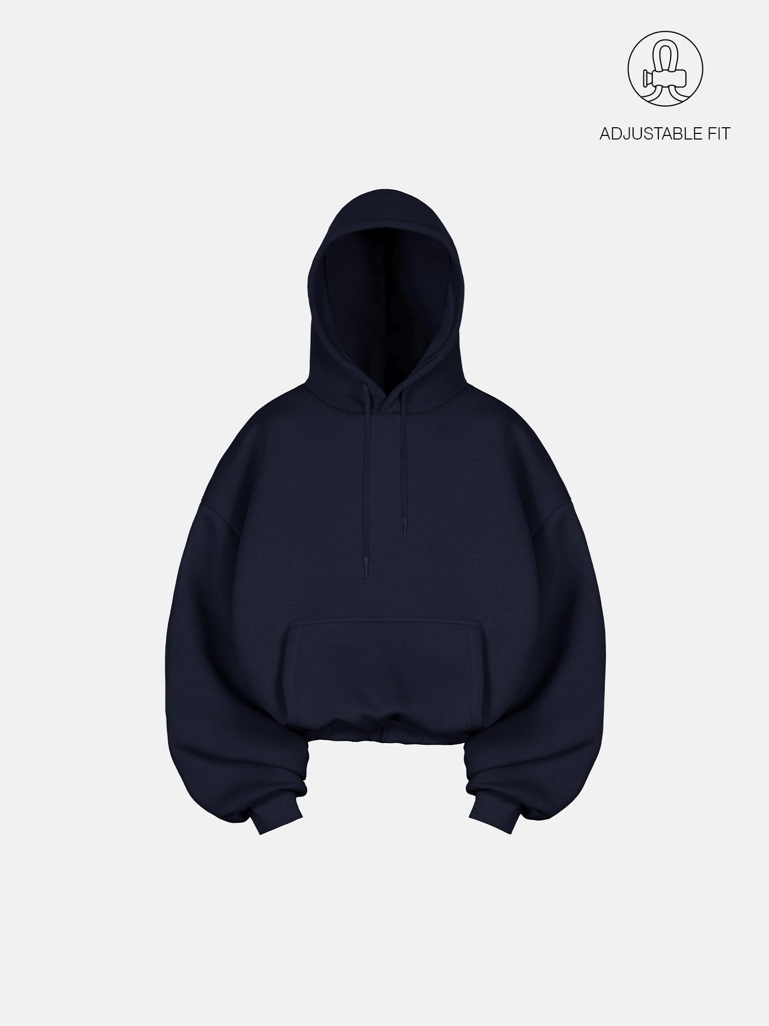 BUBBLE HOODIE - NIGHT-Fineriform