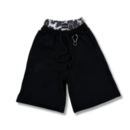 Double drawstring shorts-Fineriform
