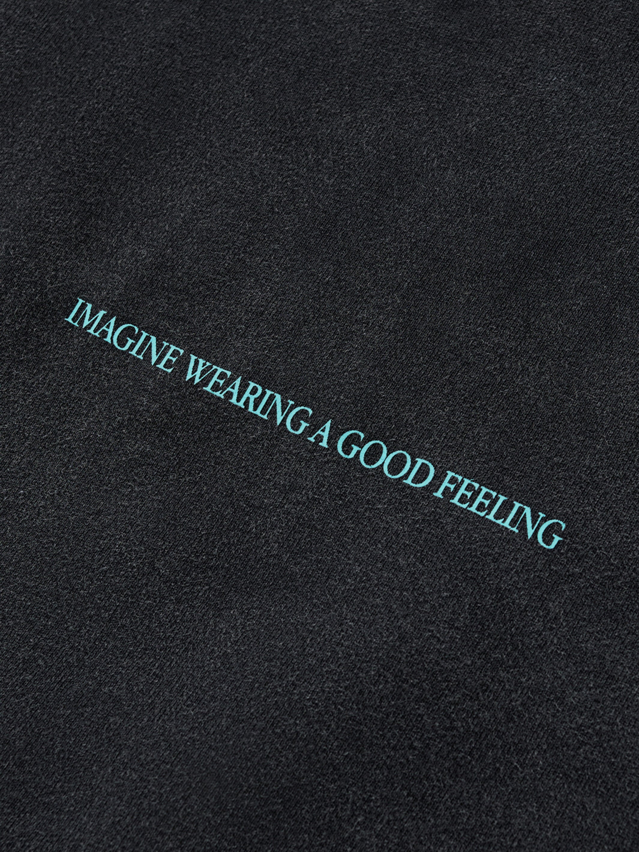 CANDY HEARTS HOODIE - VINTAGE BLACK-Fineriform