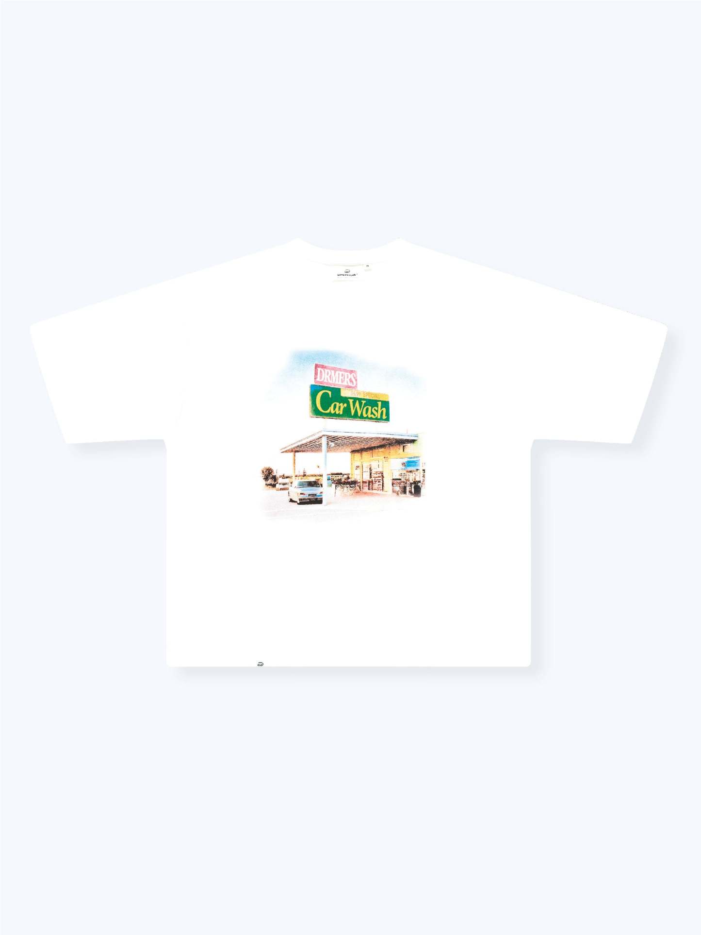 CAR WASH TEE - WHITE-Fineriform