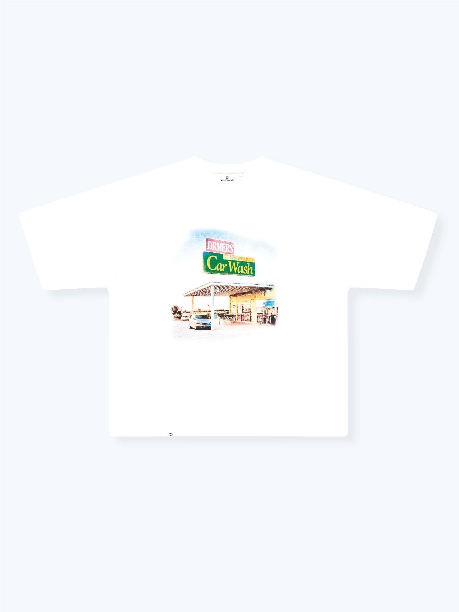 CAR WASH TEE - WHITE-Fineriform