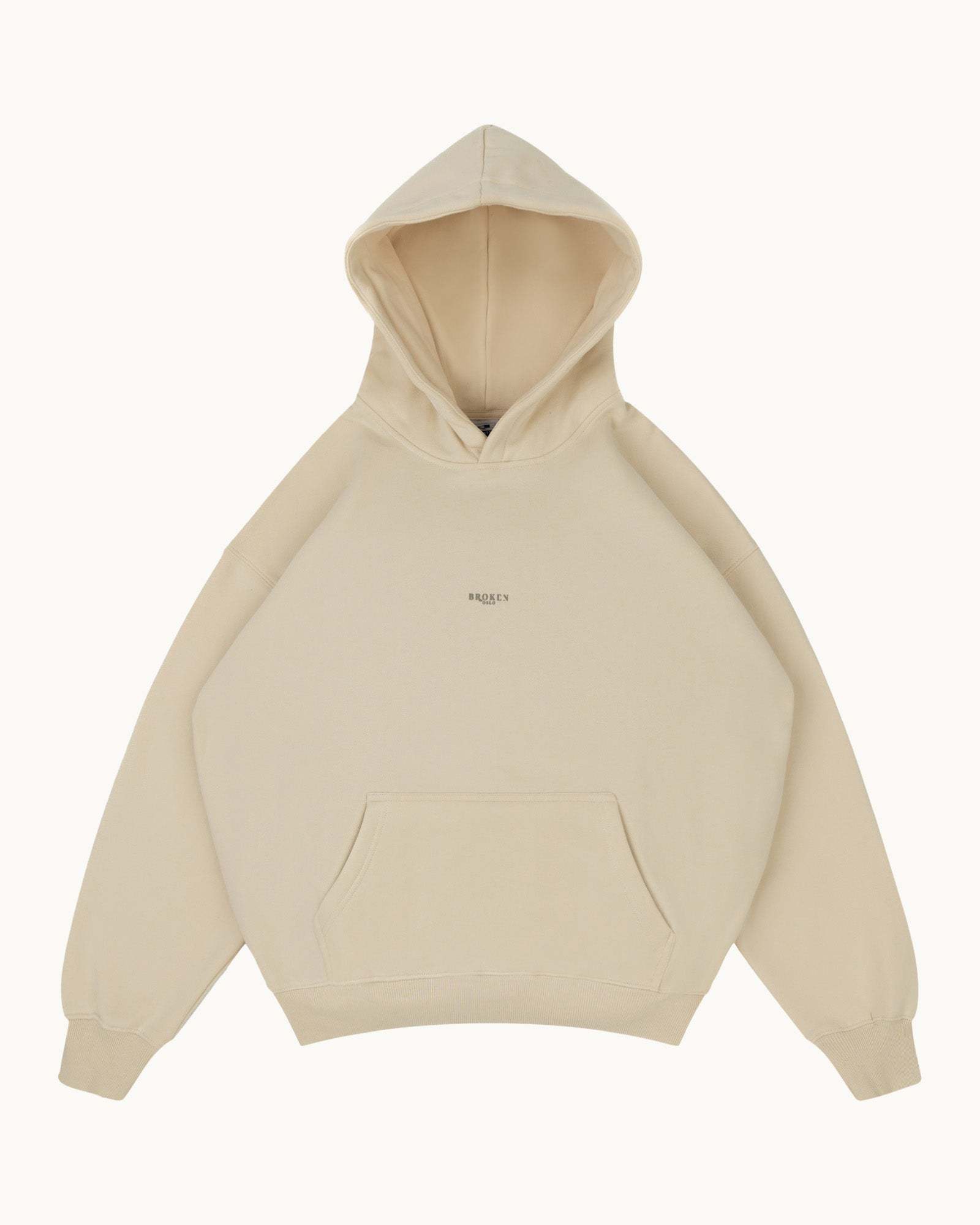 Lightweight Cream Hoodie-Fineriform