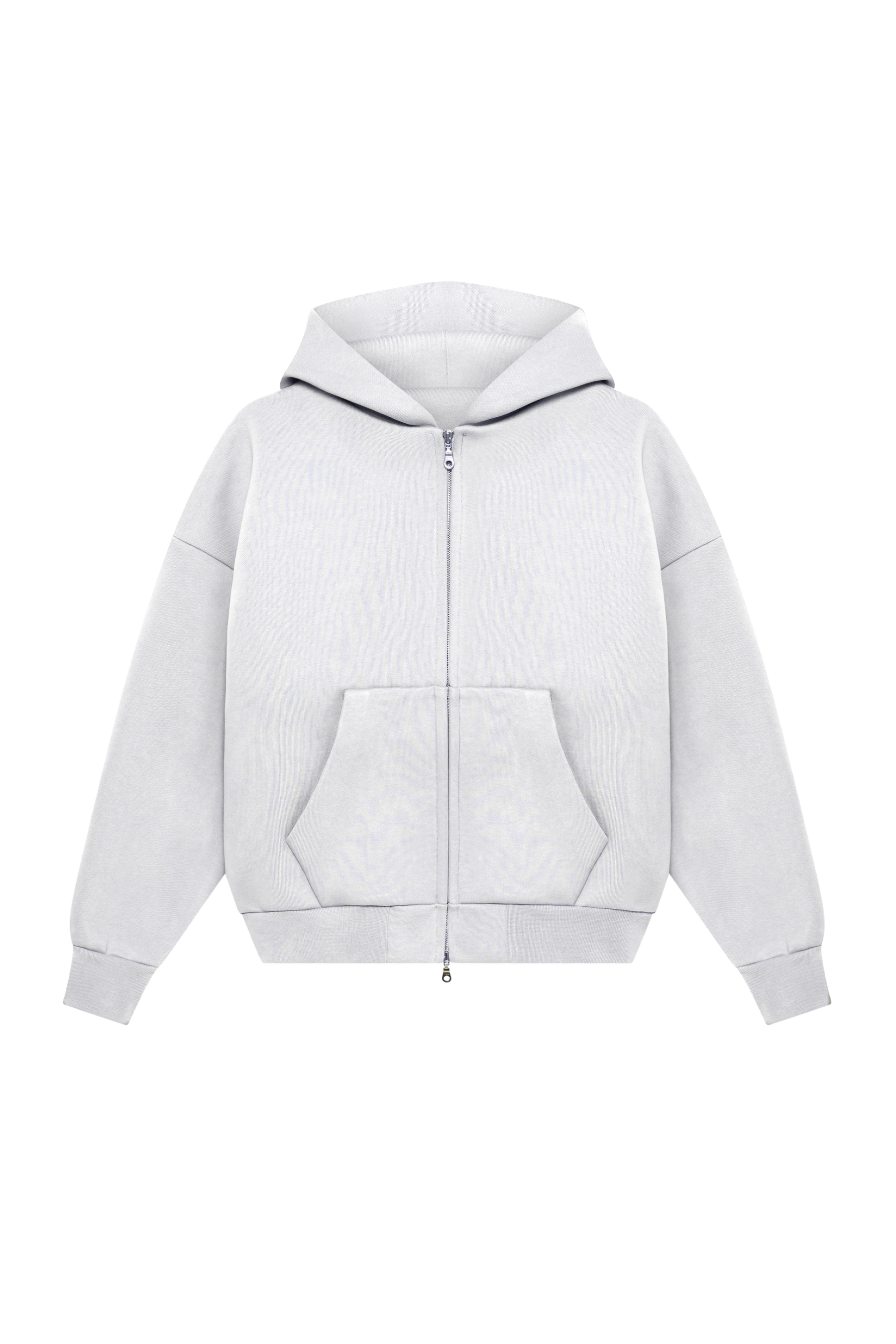 610 GSM MONOCHROME ZIPPED HOODIE-Fineriform