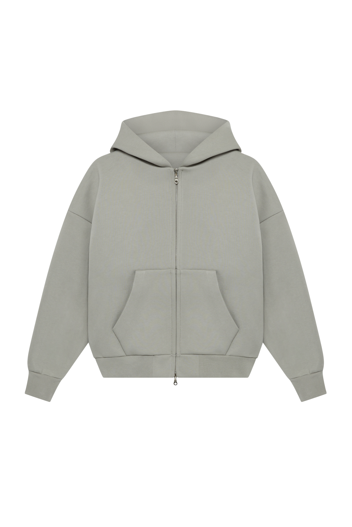 610 GSM MONOCHROME ZIPPED HOODIE-Fineriform