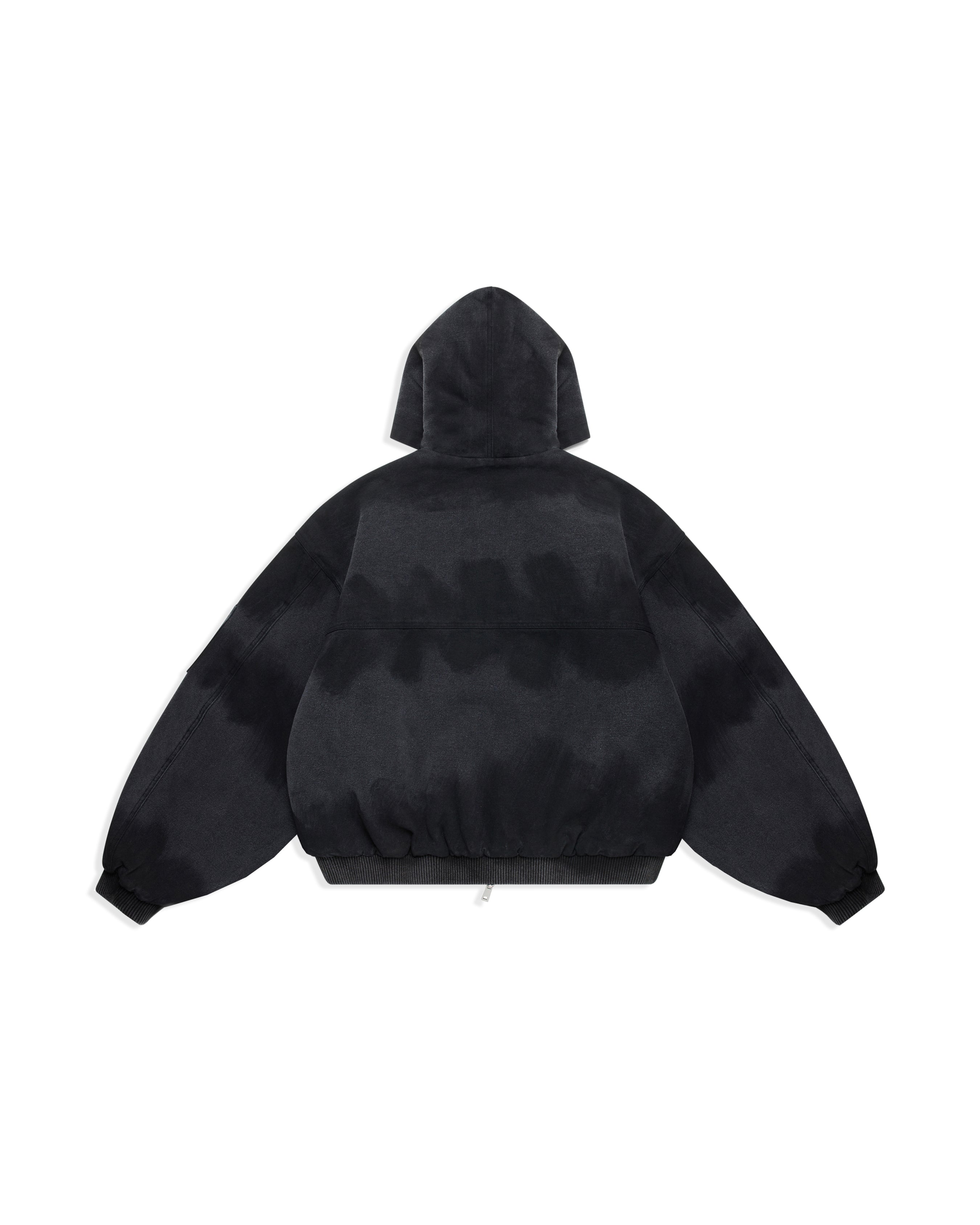 CANVAS CLASP WORKWEAR BOMBER JACKET-Fineriform