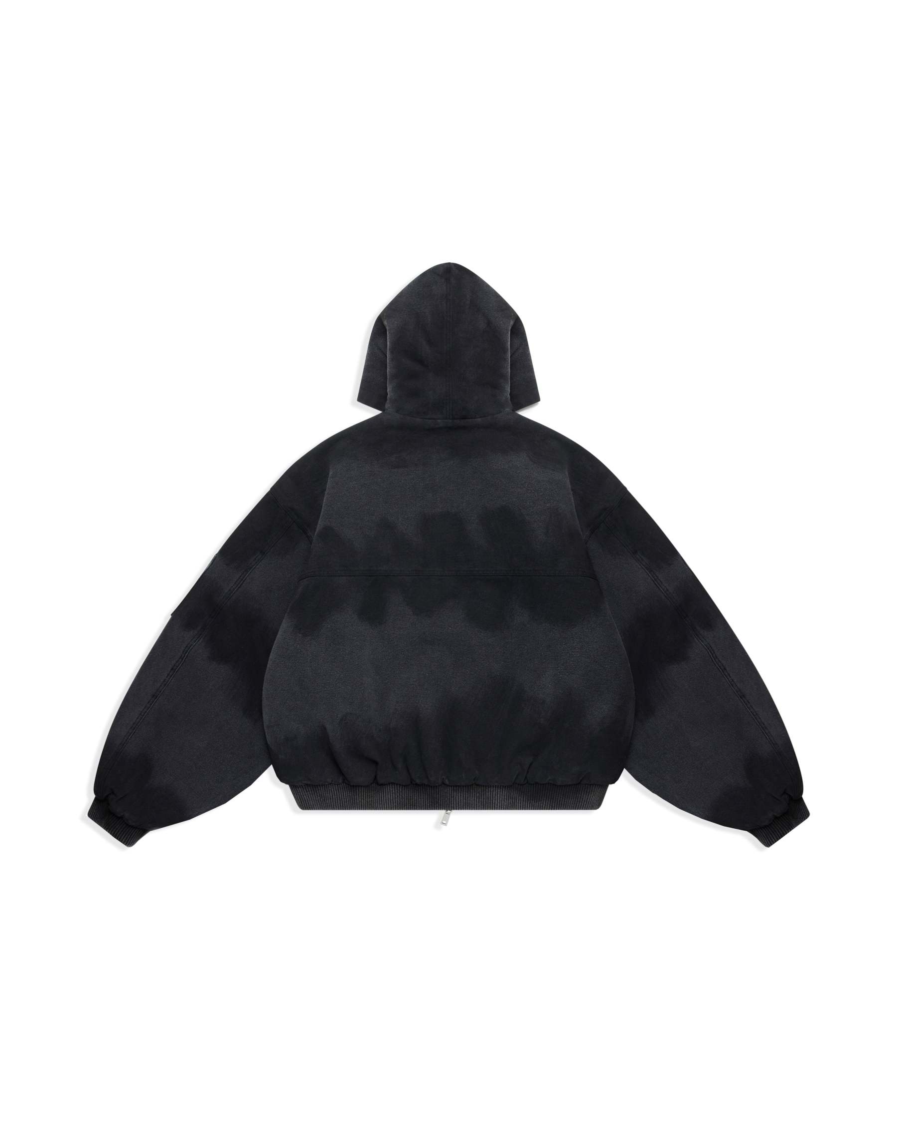 CANVAS CLASP WORKWEAR BOMBER JACKET-Fineriform