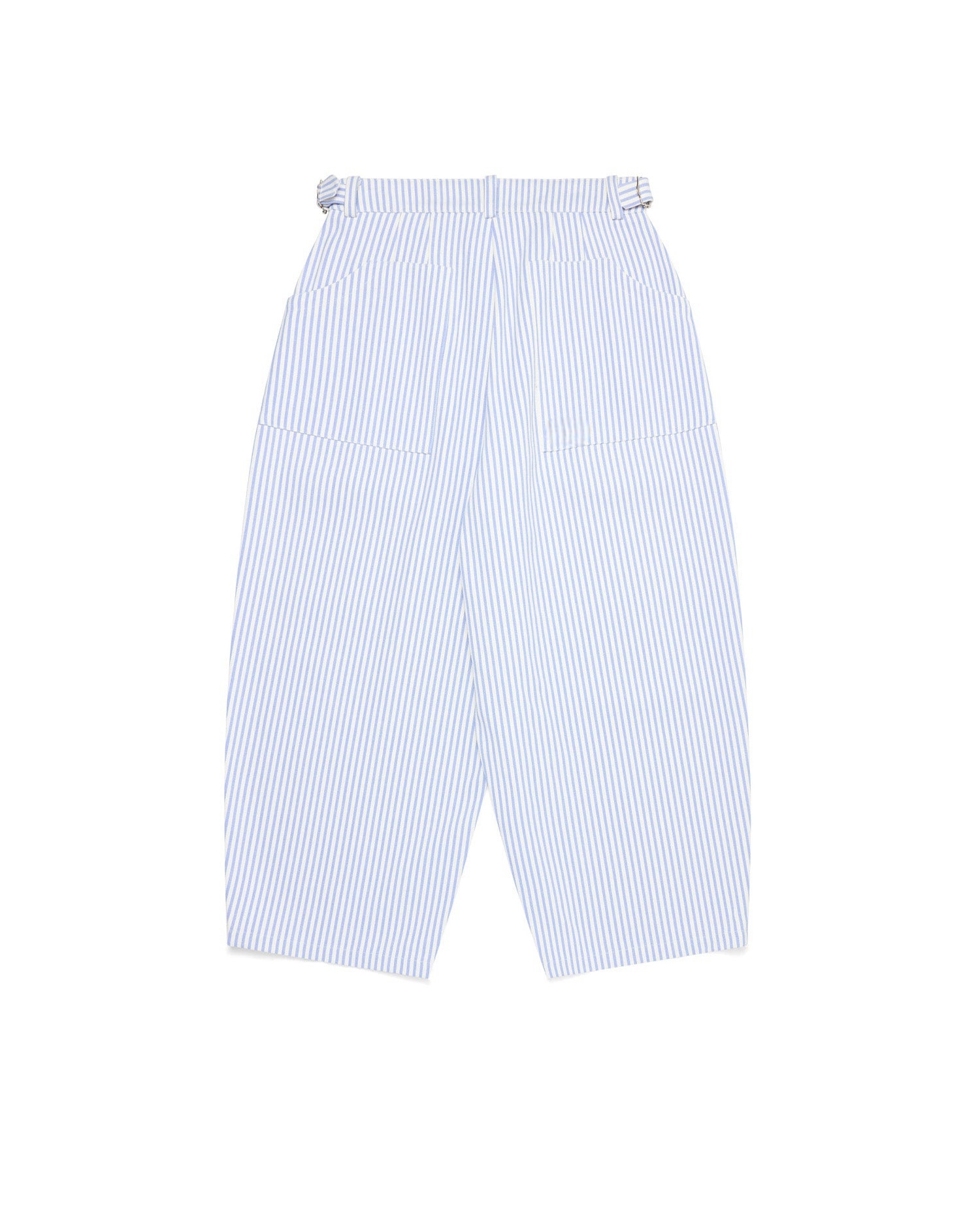 CANVAS BALLOON PINSTRIPE PANTS-Fineriform