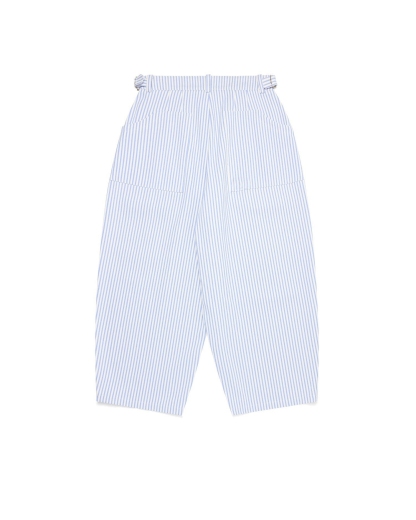 CANVAS BALLOON PINSTRIPE PANTS-Fineriform