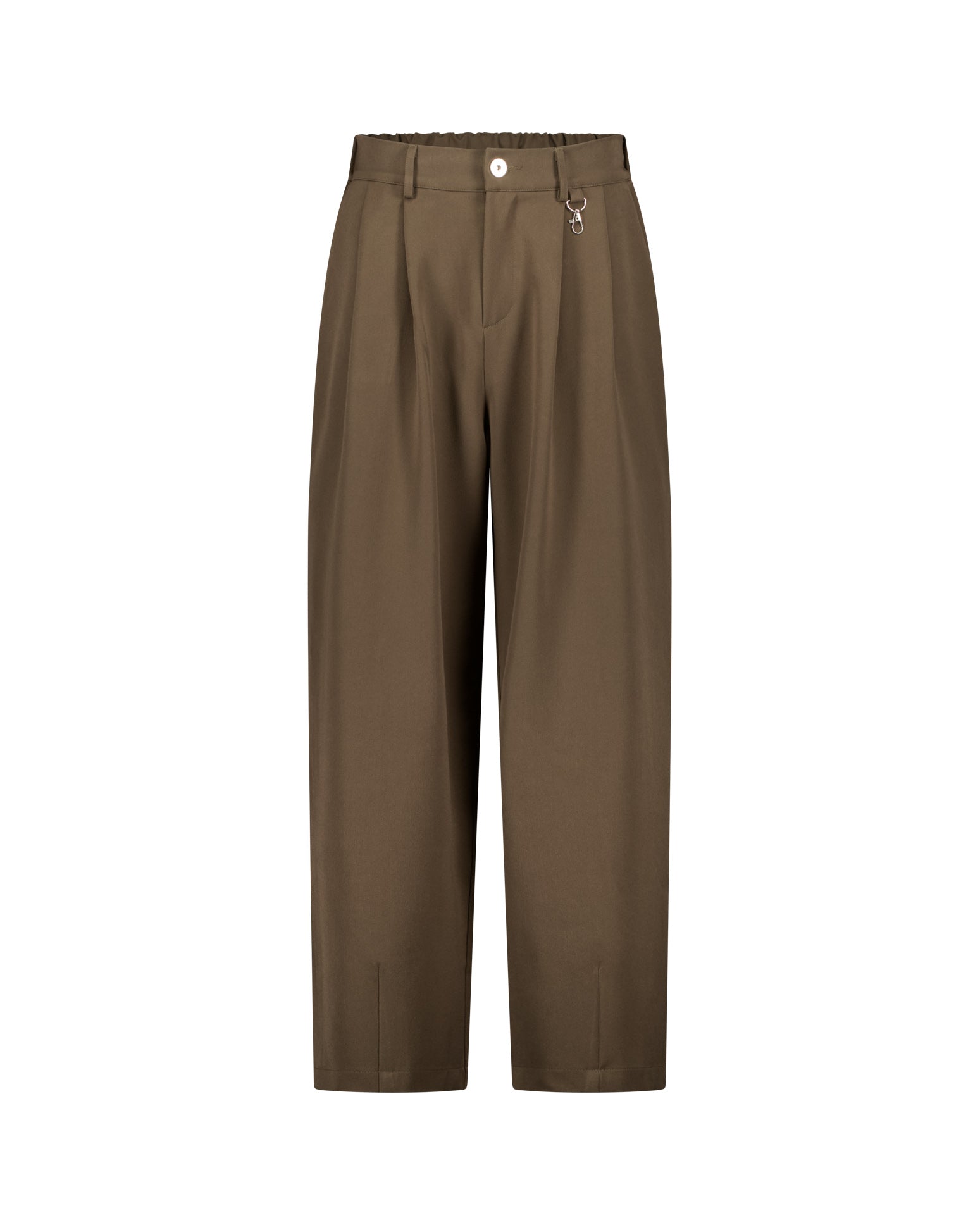 PLEATED UTILITY PANTS-Fineriform
